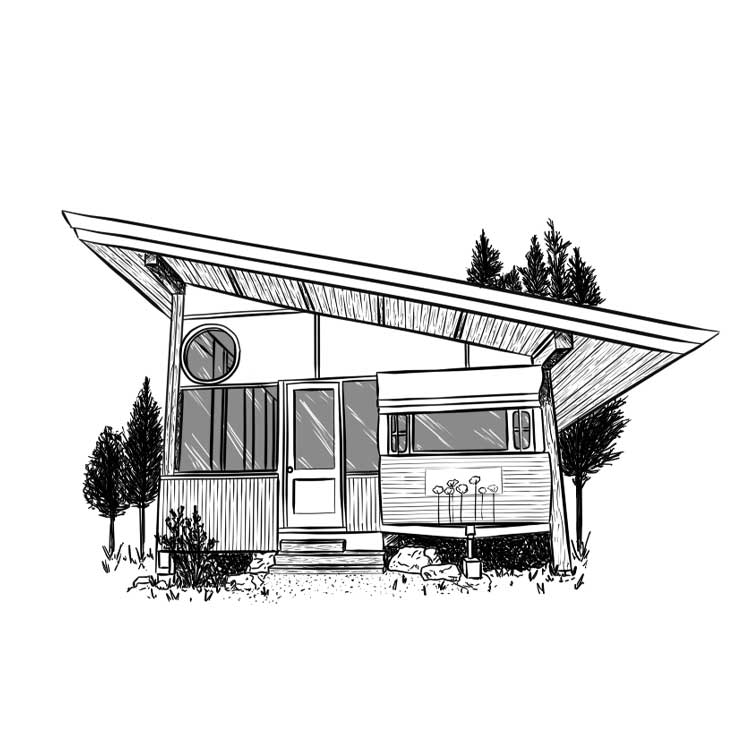Tin Poppy Cabin