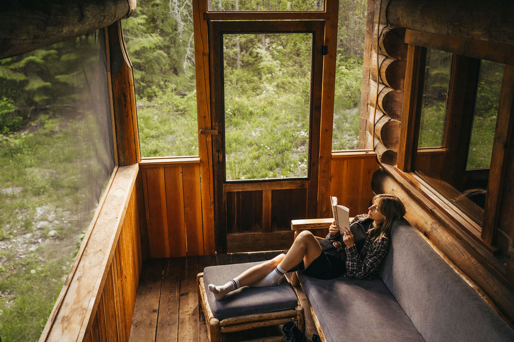 Off-grid Cabins at Tin Poppy Retreat.