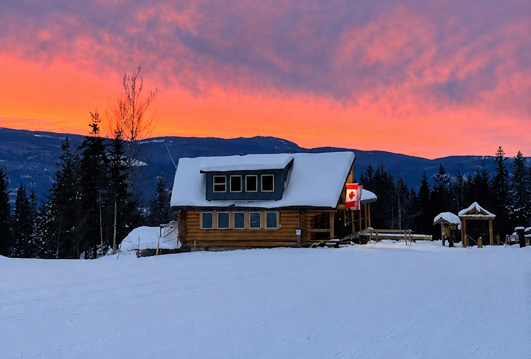 Larch Hill's Chalet, near Salmon Arm, BC.